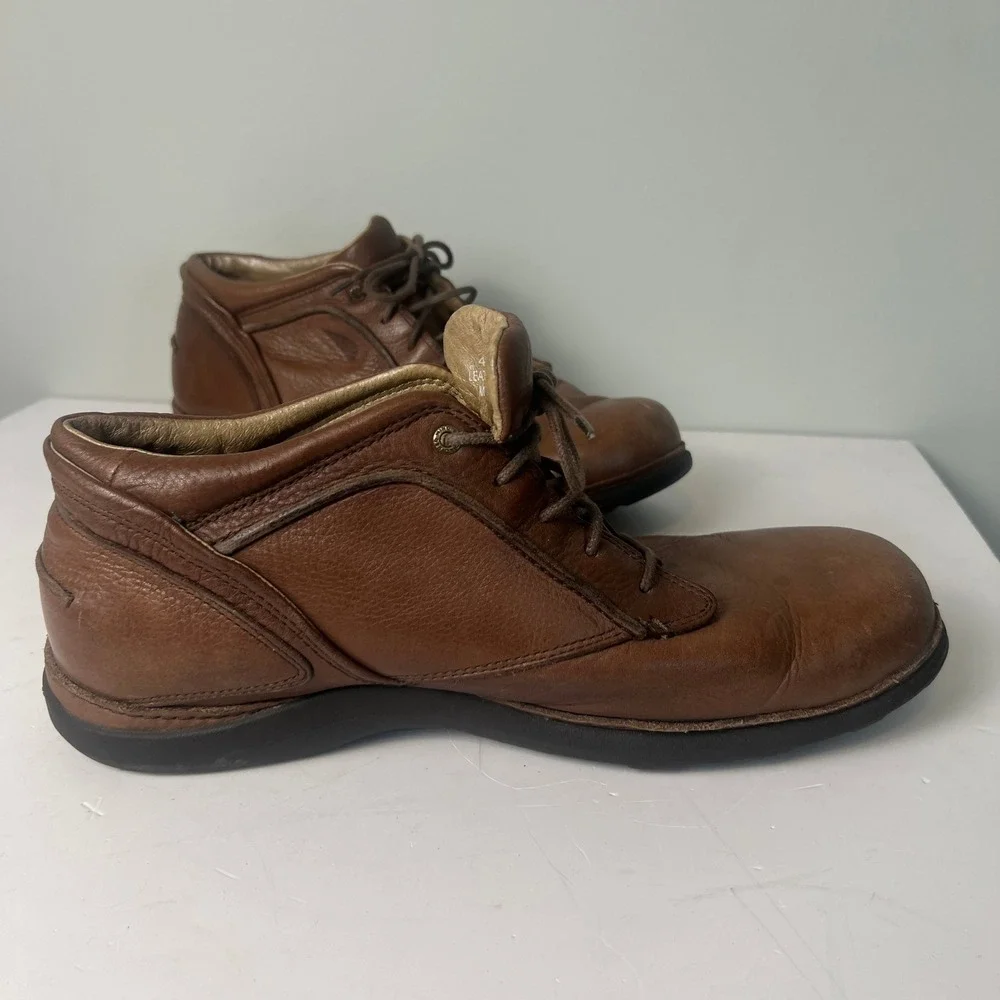 Red Wing 4969 Chukka Boots Mens 12EE Brown Leather Slip Oil Resistant Work